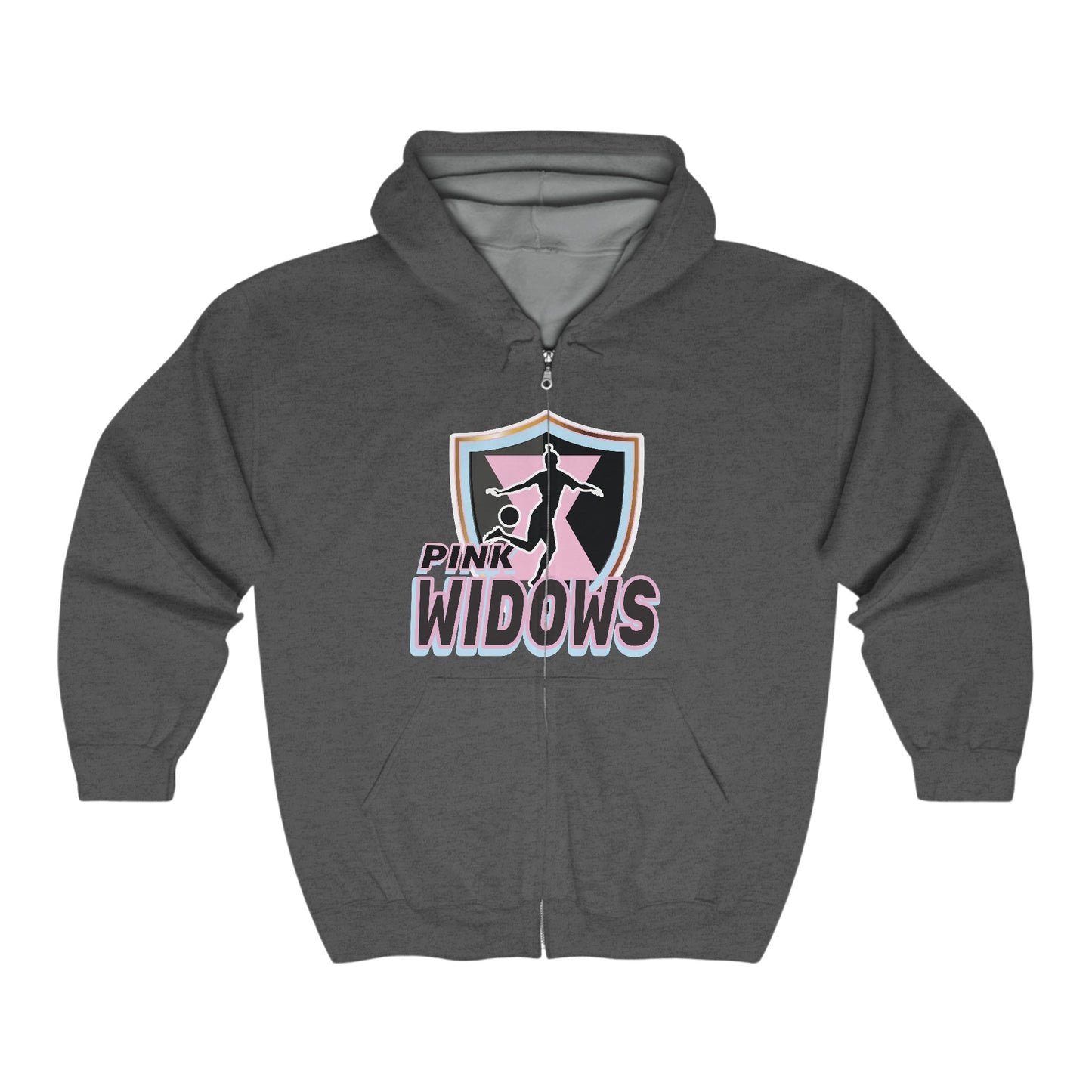 Pink Widows Full Zip Hoodie