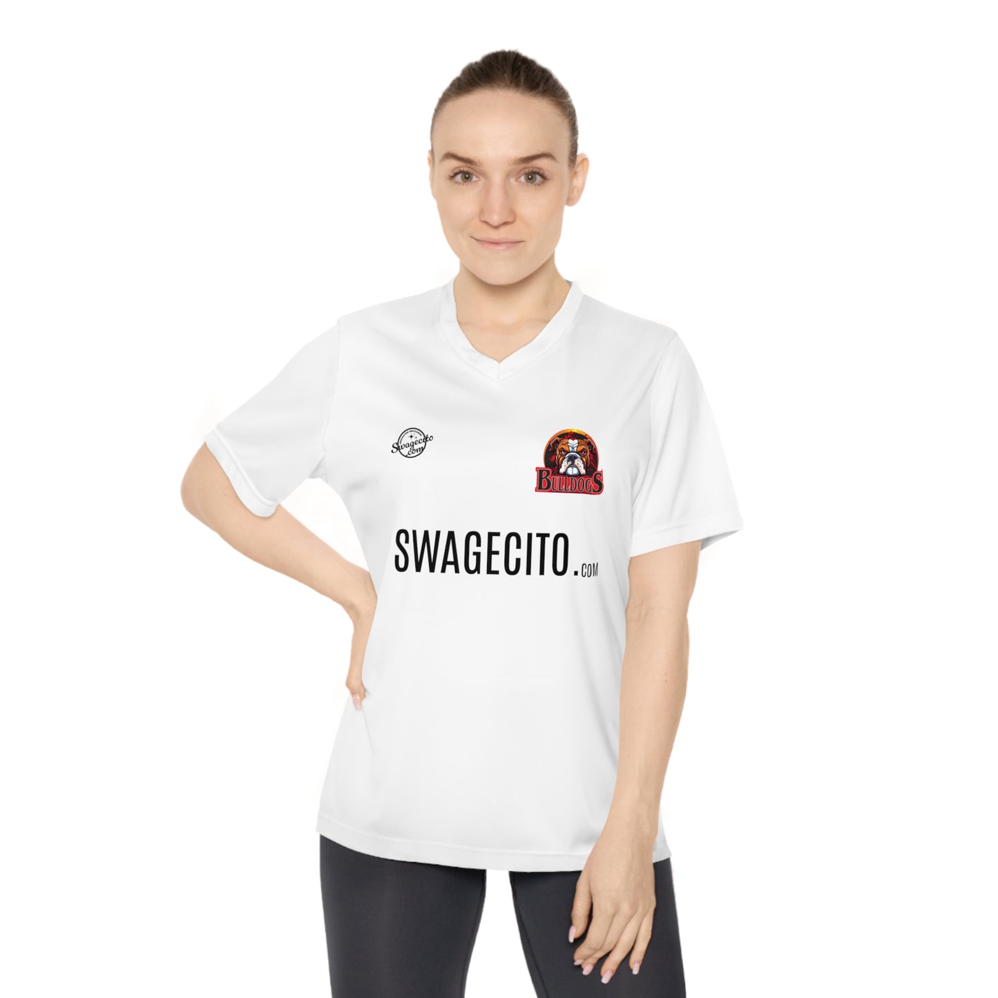 Women's Performance V-Neck Sample