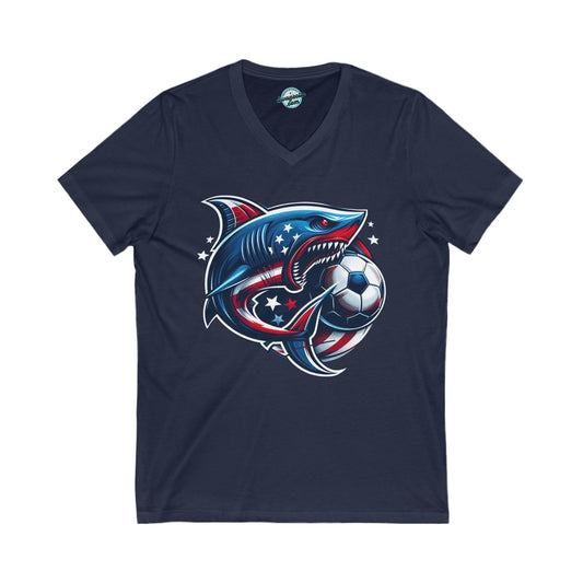 Megalodons Unisex Jersey V-Neck