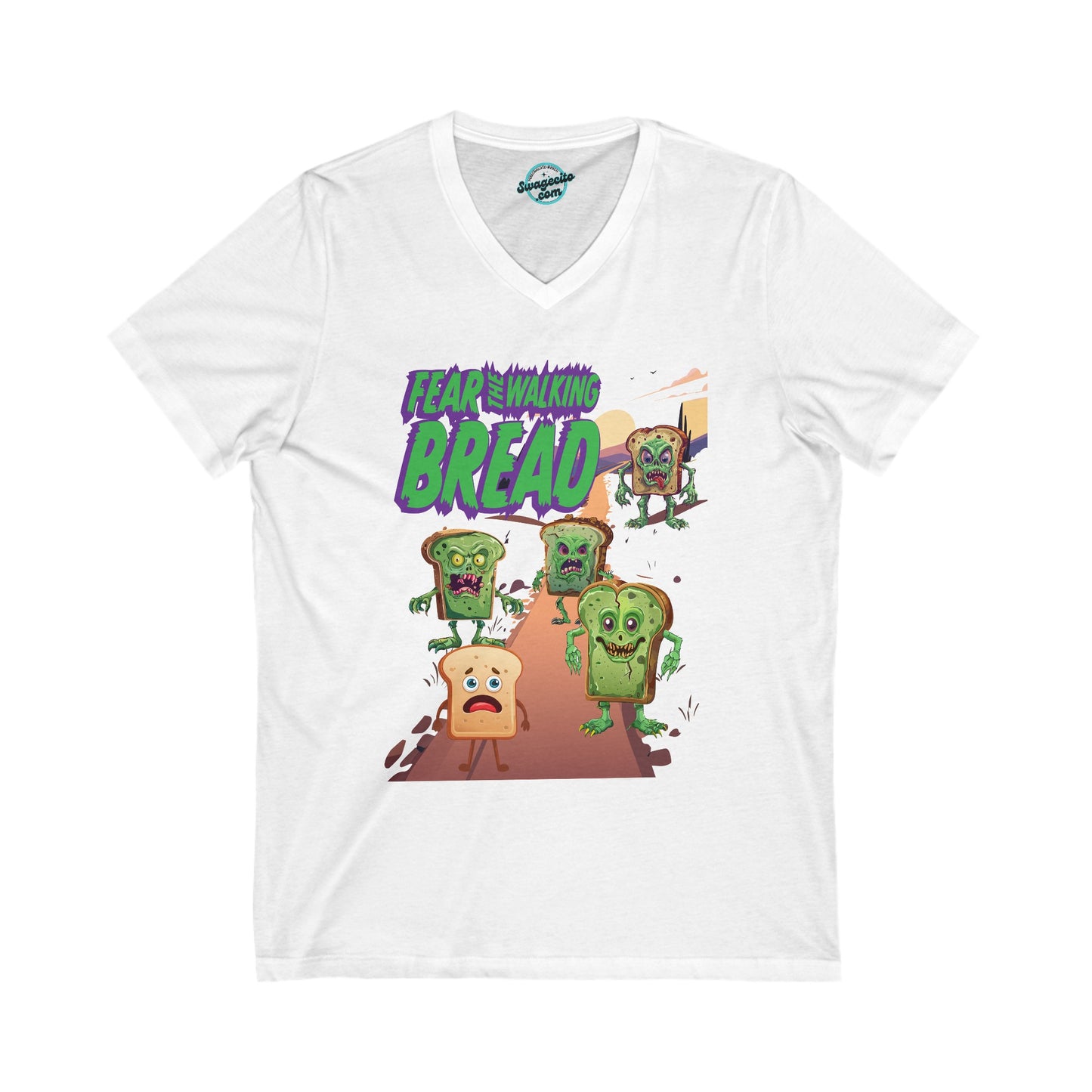 Fear the Walking Bread Jersey V-Neck