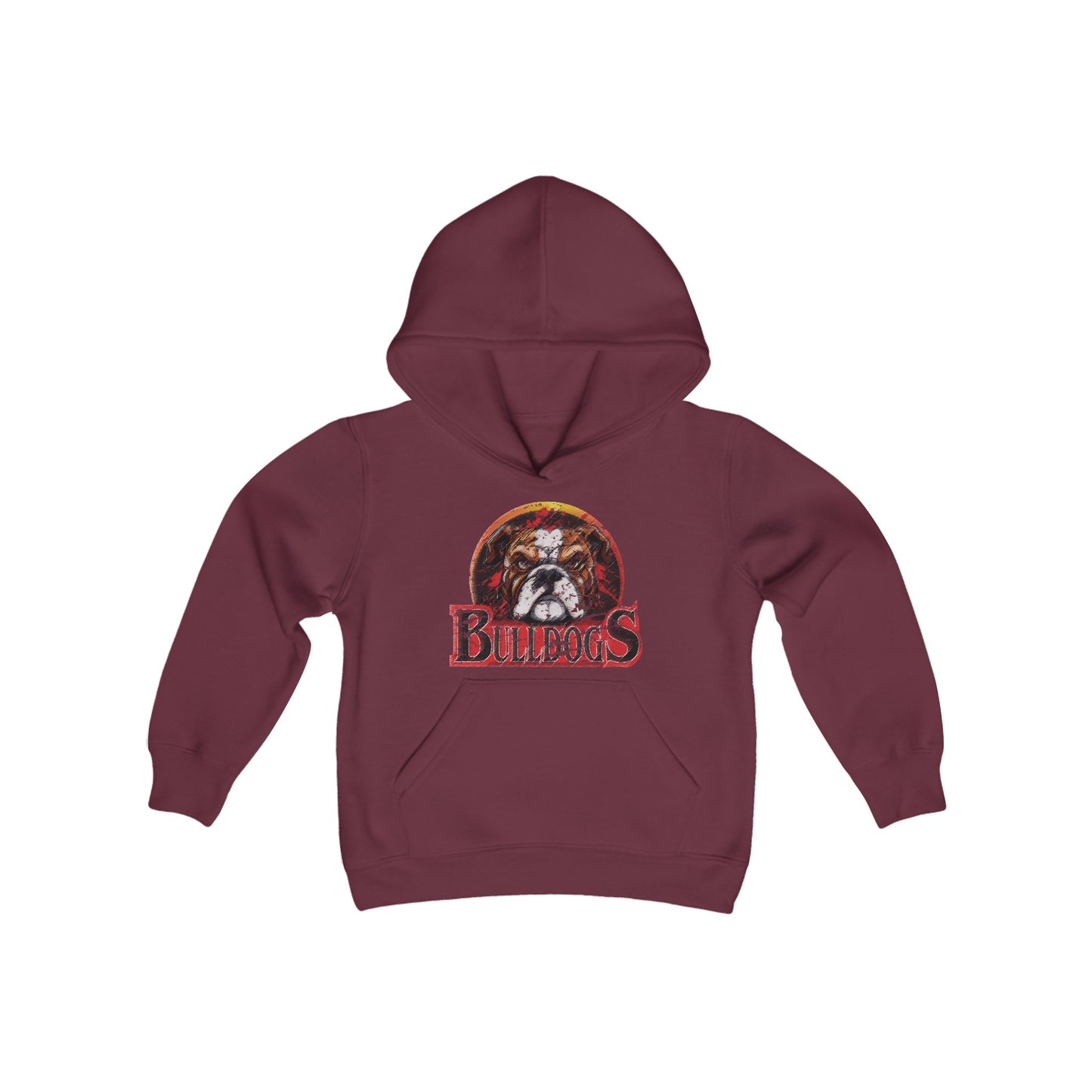 Bulldogs Vintage Youth Hoodie