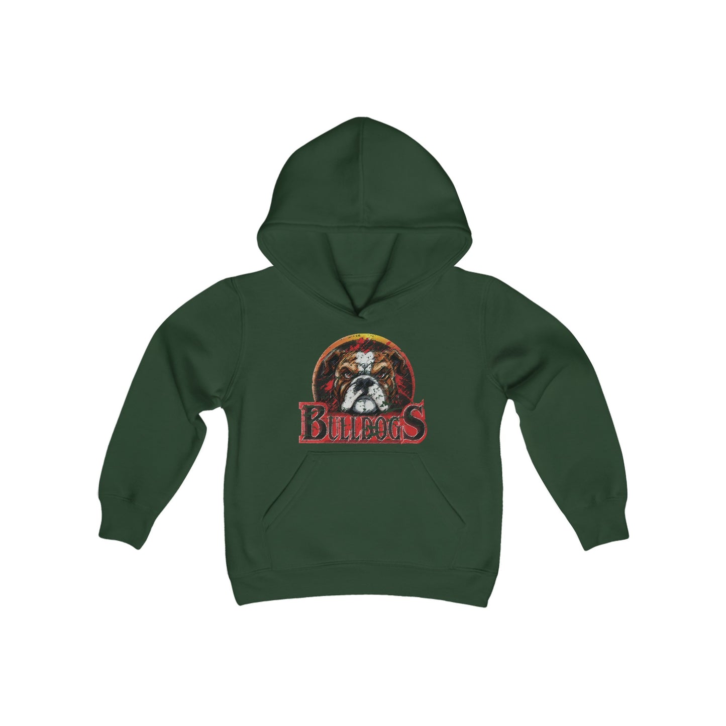 Bulldogs Vintage Youth Hoodie