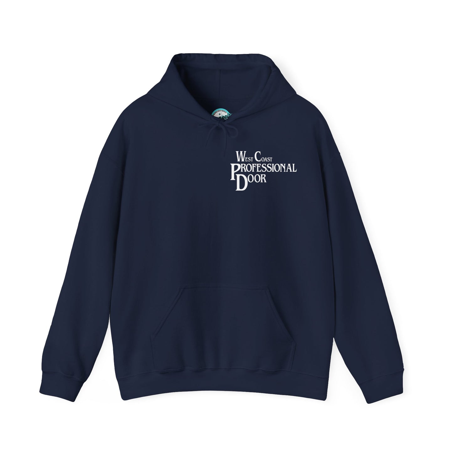 WCPD Hoodie - Chest Print, Top Left