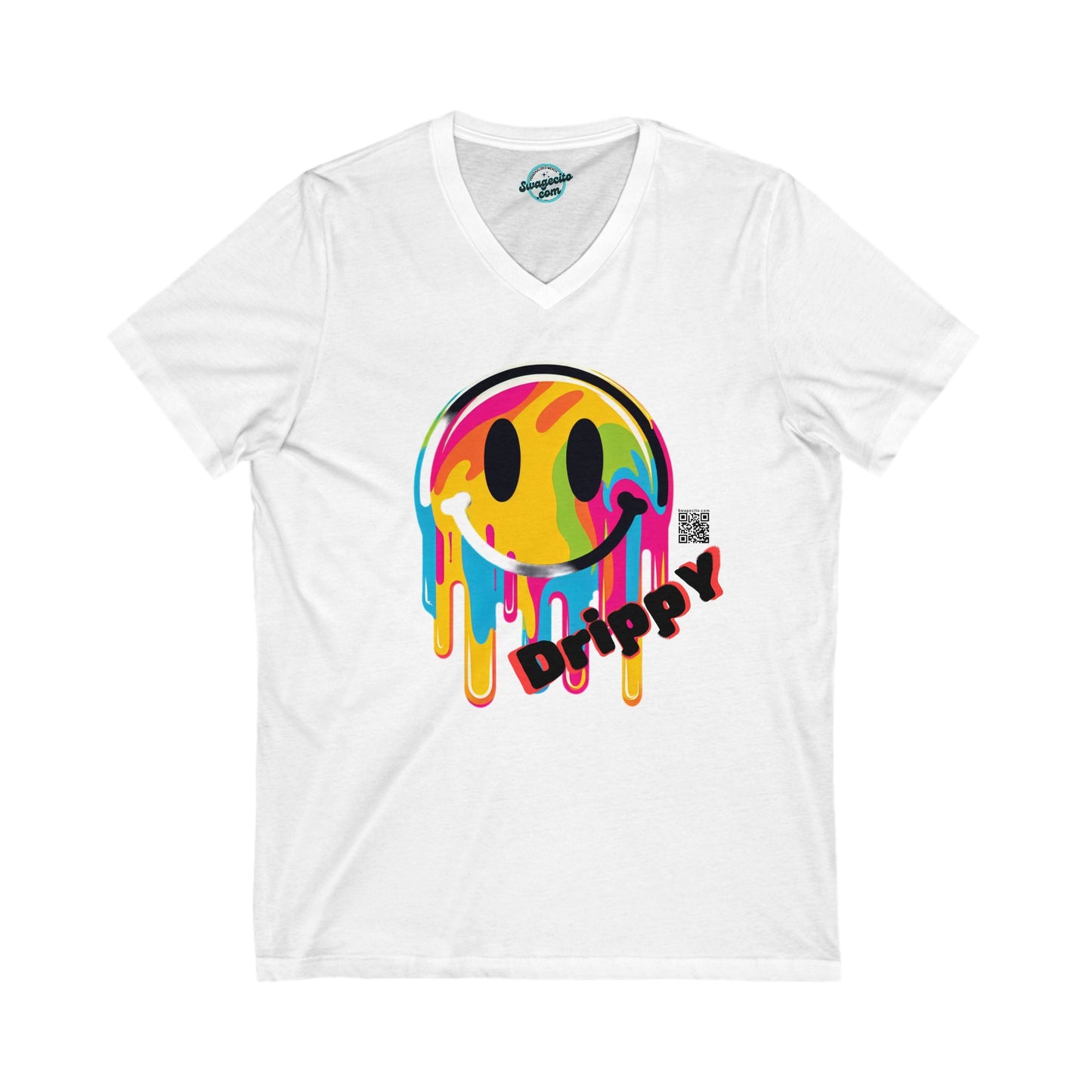 Drippy Jersey V-Neck Tee