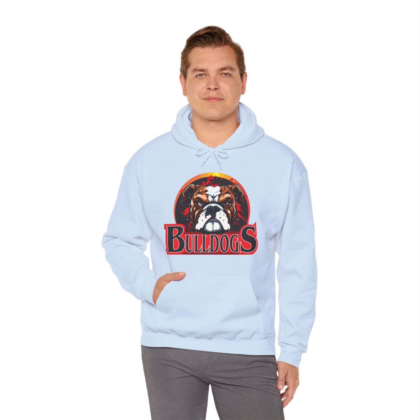 Bulldogs Team (2 Side Print) Hoodie