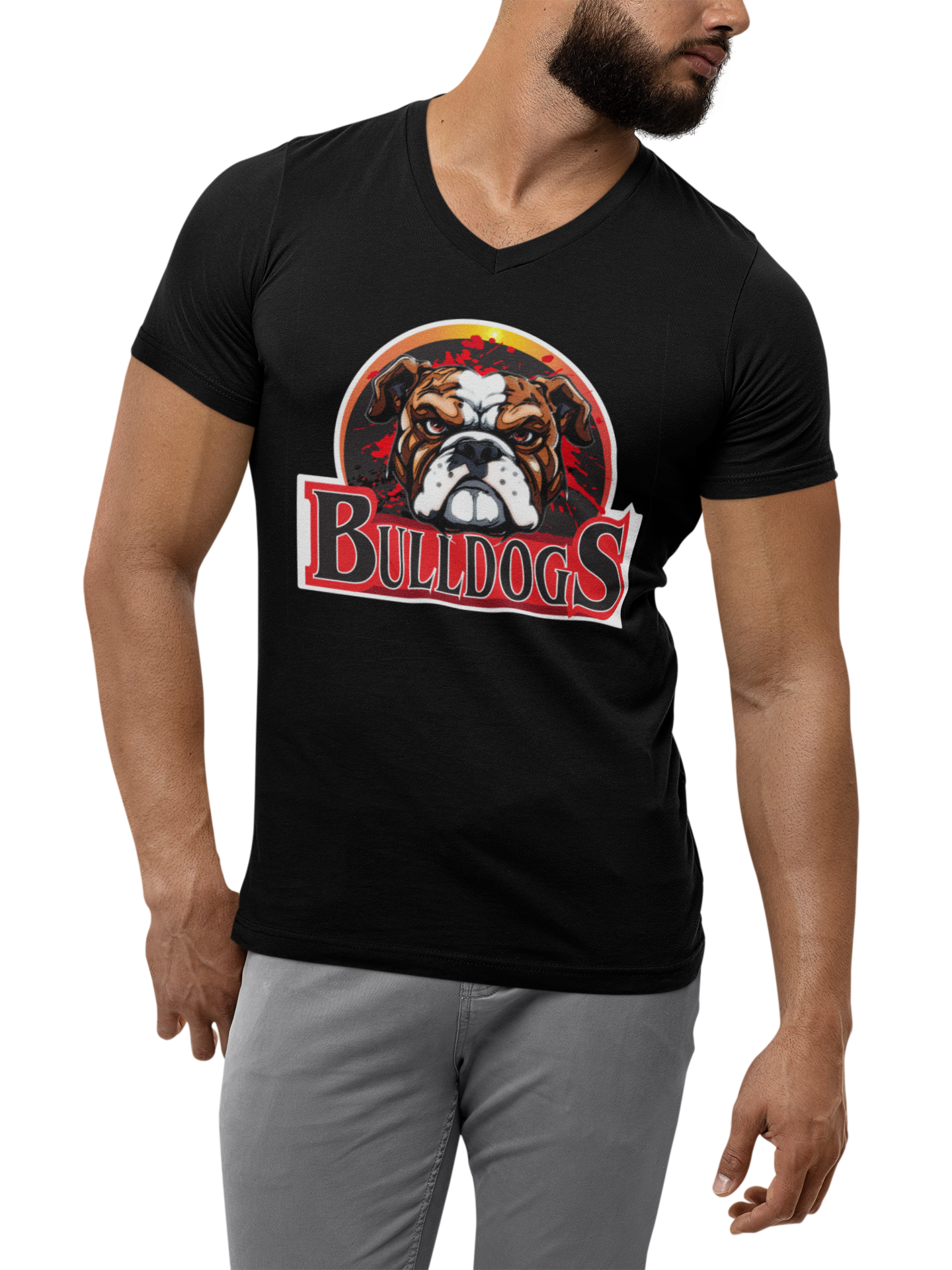 Bulldogs Jersey V-Neck