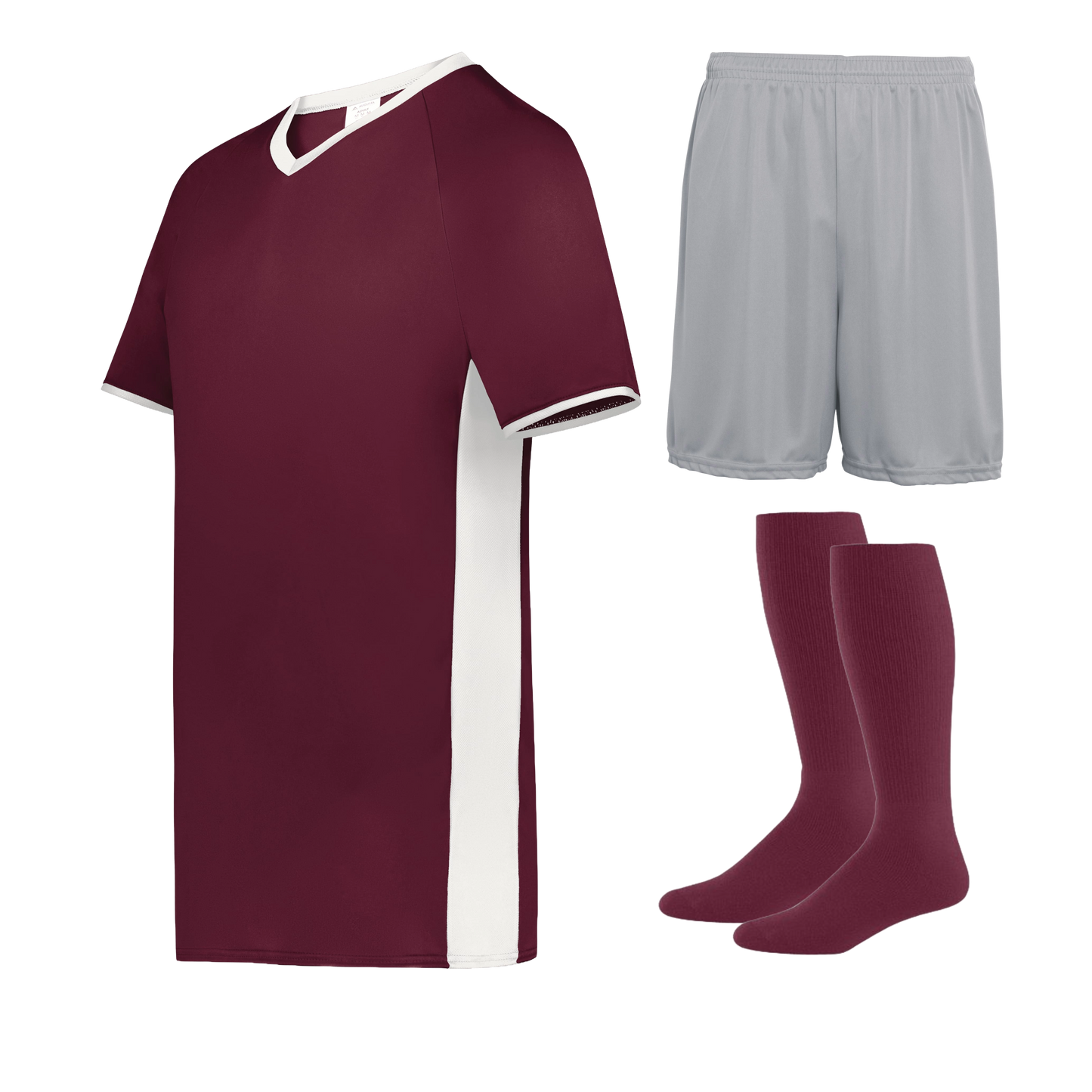 AGS Cutter+ V-Neck 3pc Uniform Maroon Bundle