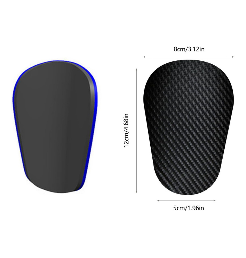 Carbon Fiber Pattern Shin Guards