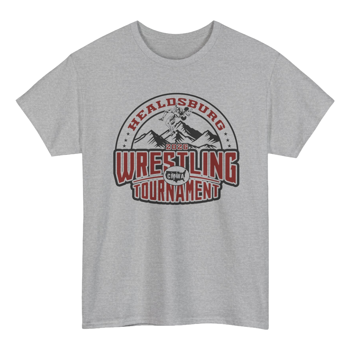 Cotton Shirt - 2026 Healdsburg Wrestling Tournament