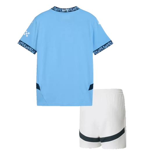 Manchester City 24/25 Home Kids Uniform/Kit