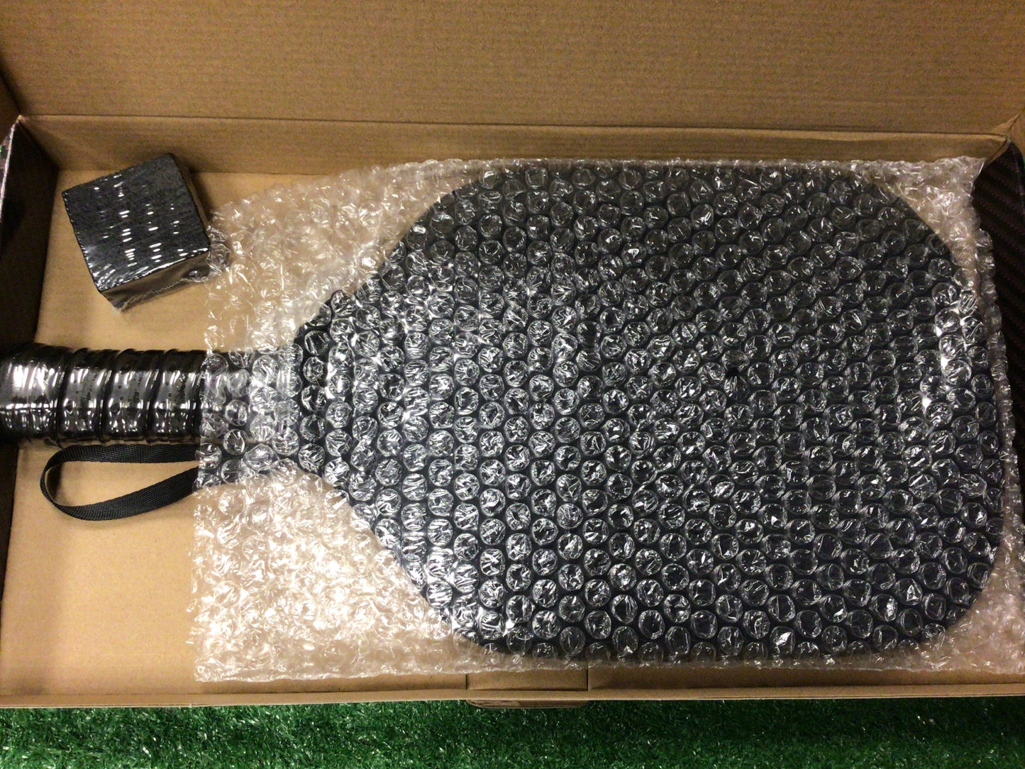Pickleball Paddle, Protective Paddle Sleeve, & Cleaning Block