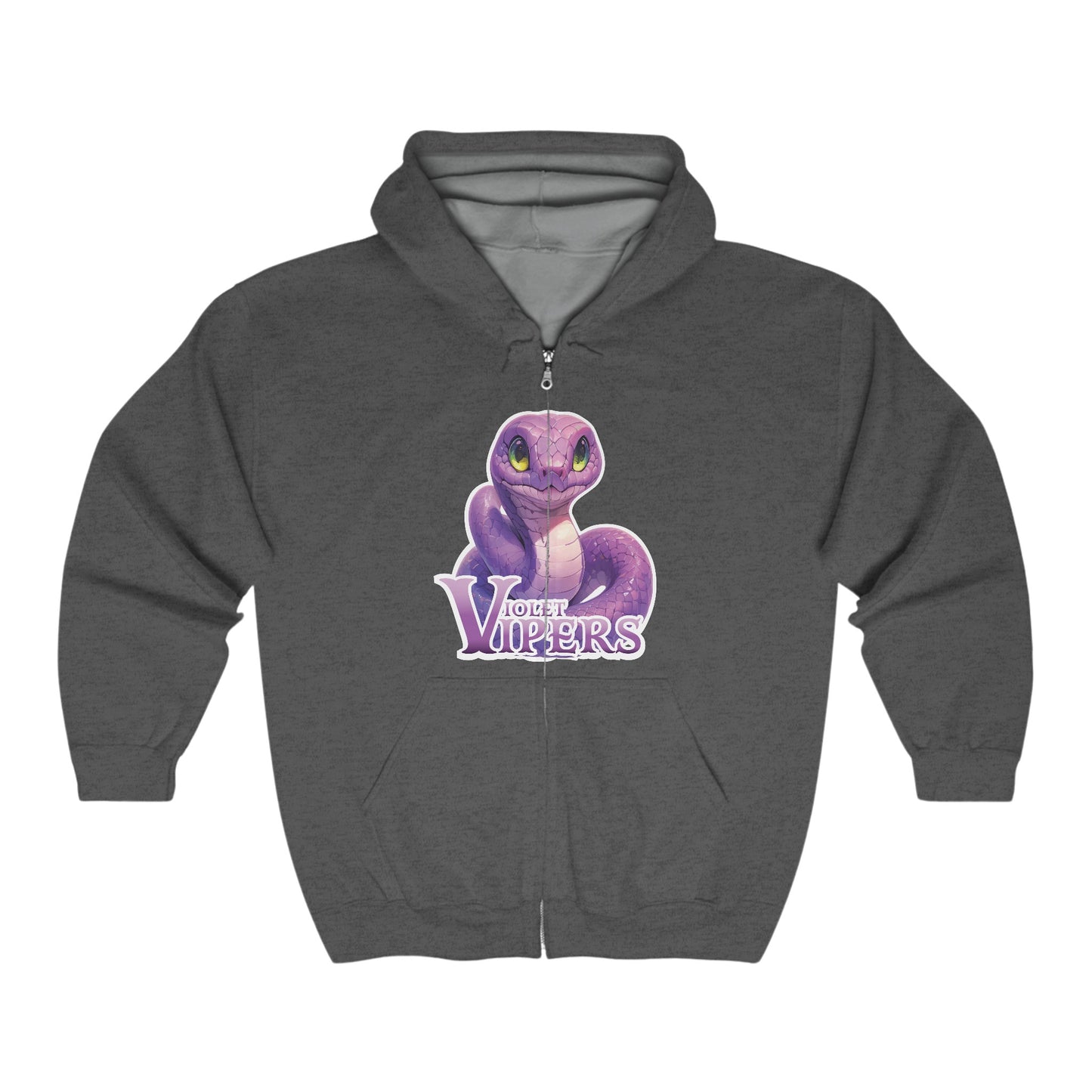 Violet Vipers Full Zip Hoodie