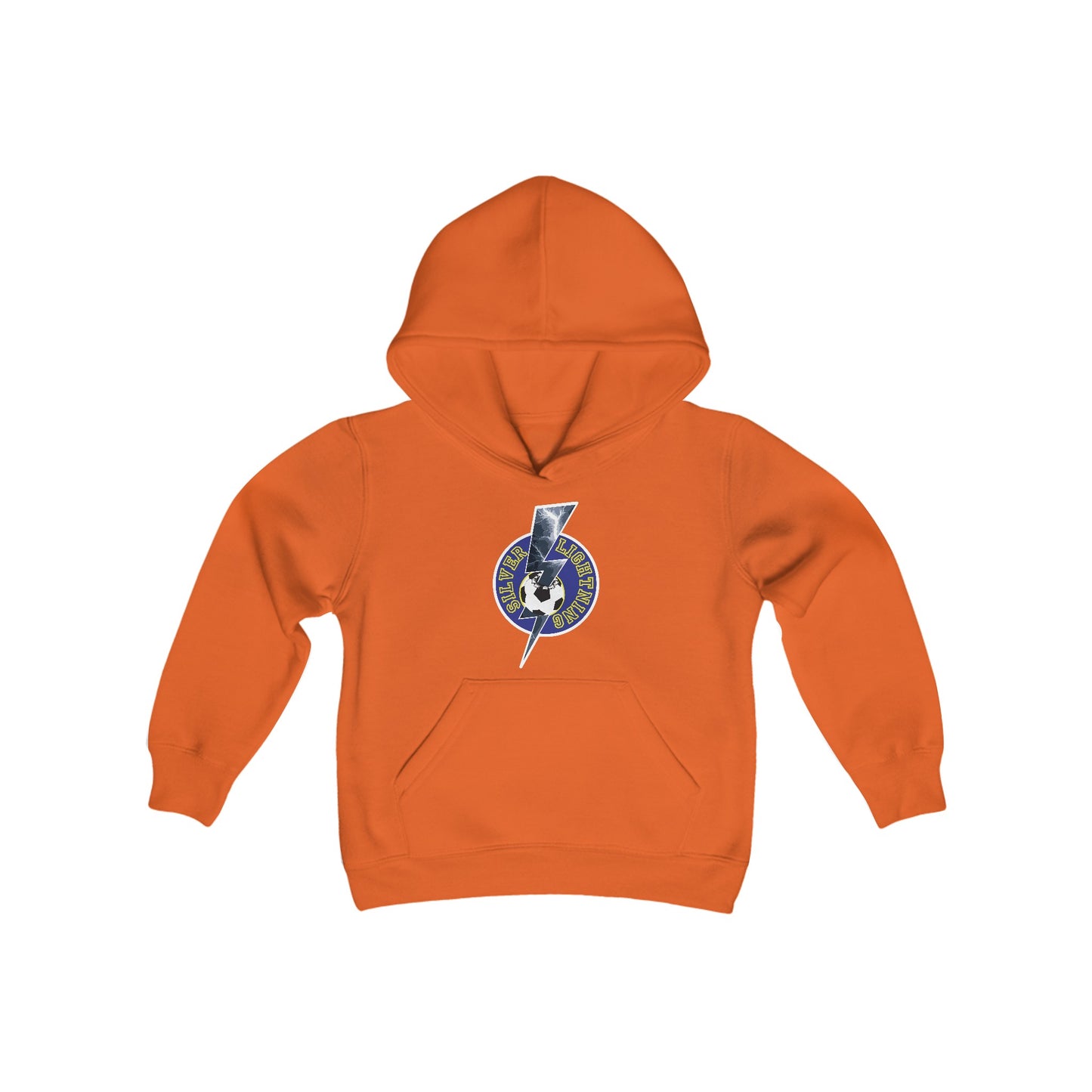 Silver Lightning Youth Hoodie