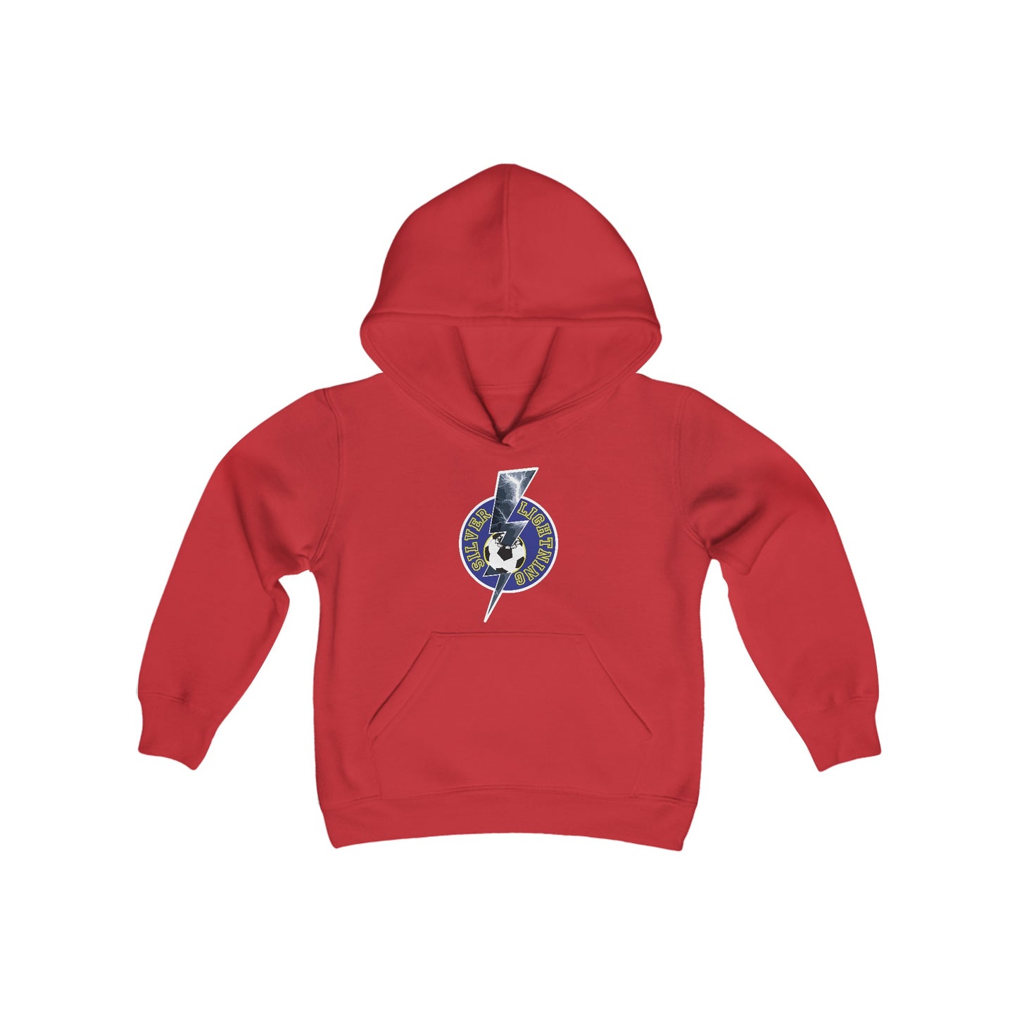 Silver Lightning Youth Hoodie