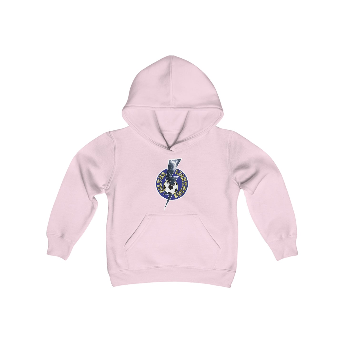 Silver Lightning Youth Hoodie