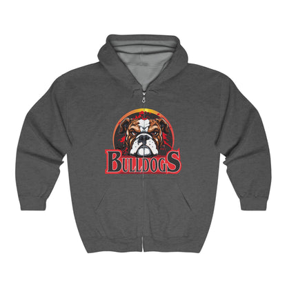 Bulldogs Full Zip Hoodie