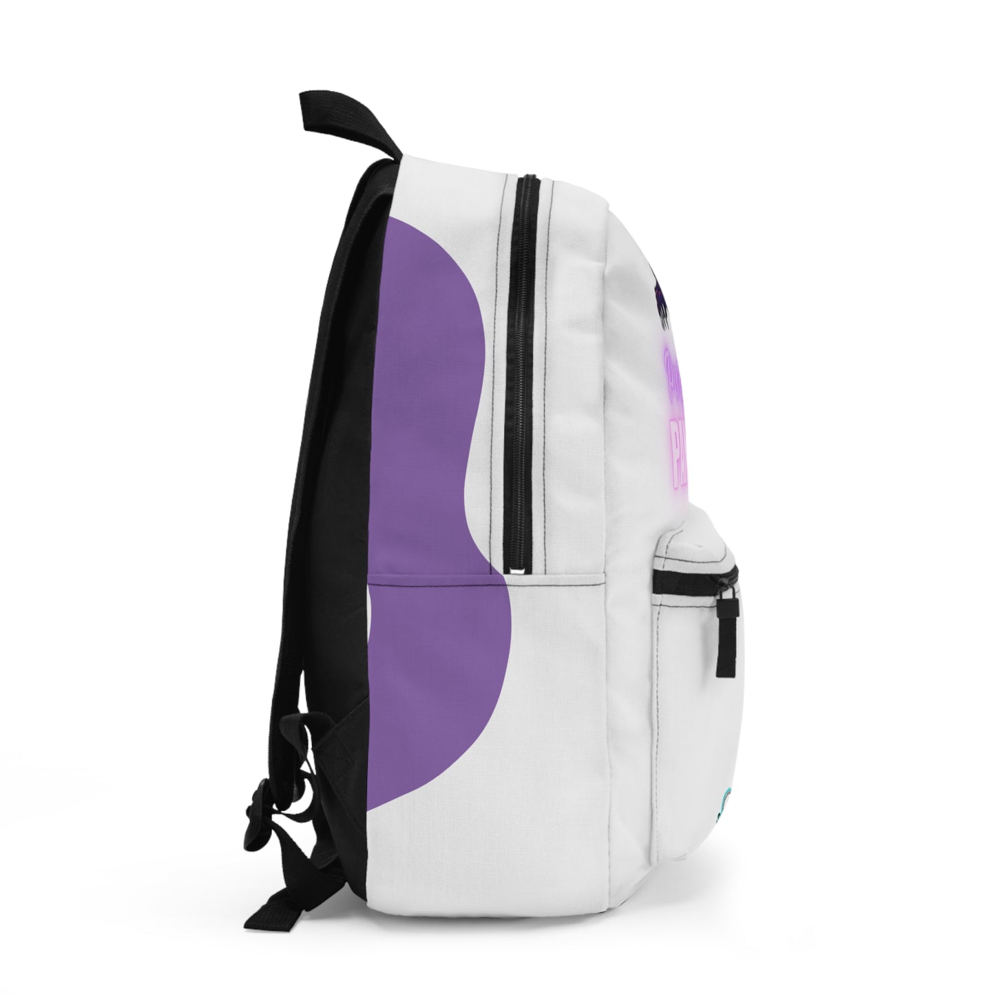 Purple Panthers, White Jersey Backpack