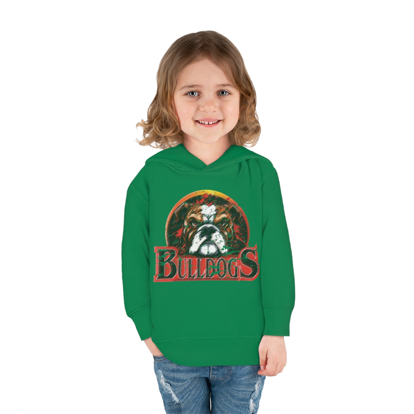 Bulldogs Vintage Toddler Hoodie