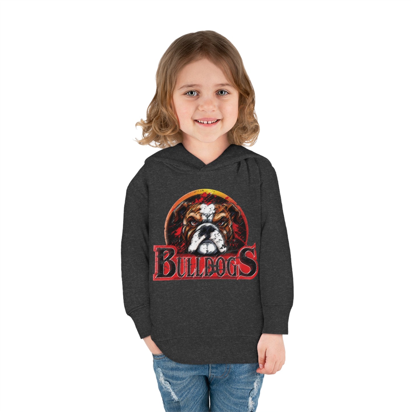 Bulldogs Vintage Toddler Hoodie