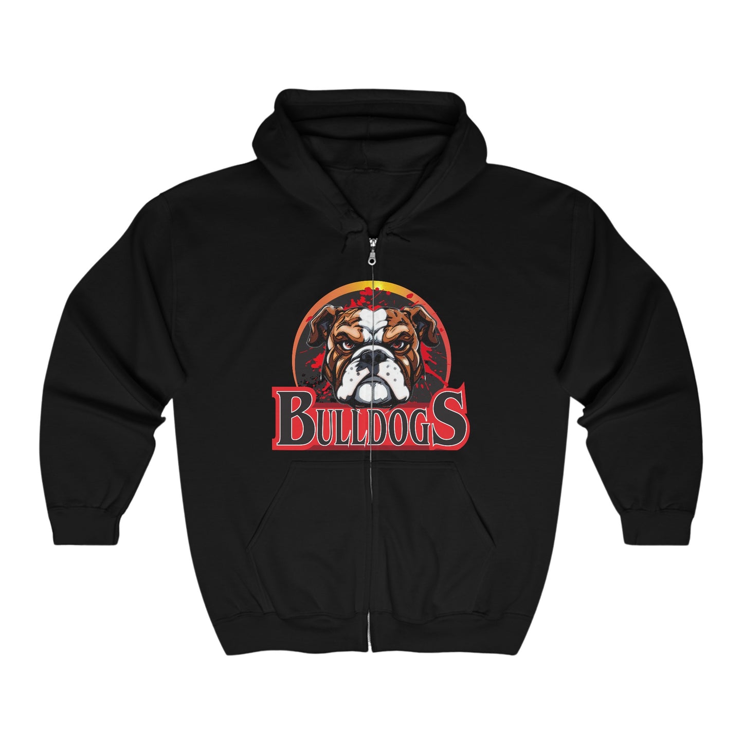 Bulldogs Full Zip Hoodie