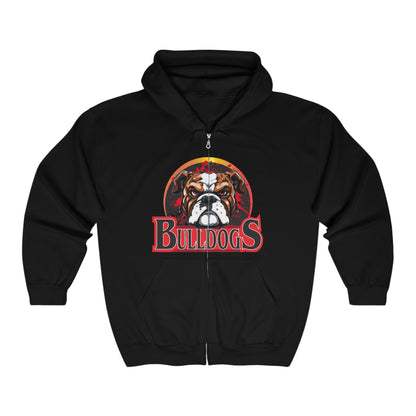 Bulldogs Full Zip Hoodie