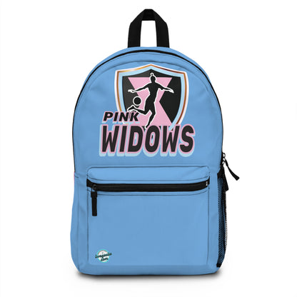 Pink Widows Blue Jersey Backpack