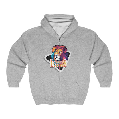 Fearless Lions Full Zip Hoodie