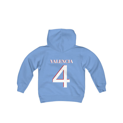 Custom "Valencia" Front Flags Youth Hoodie