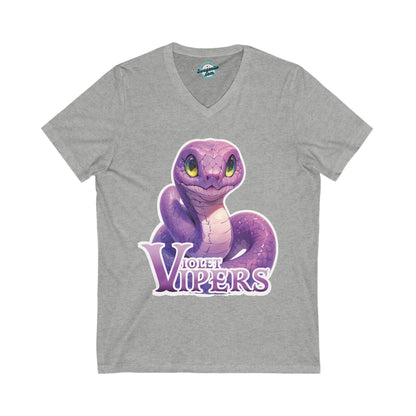 Violet Vipers Jersey V-Neck