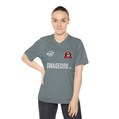 Women's Performance V-Neck Sample