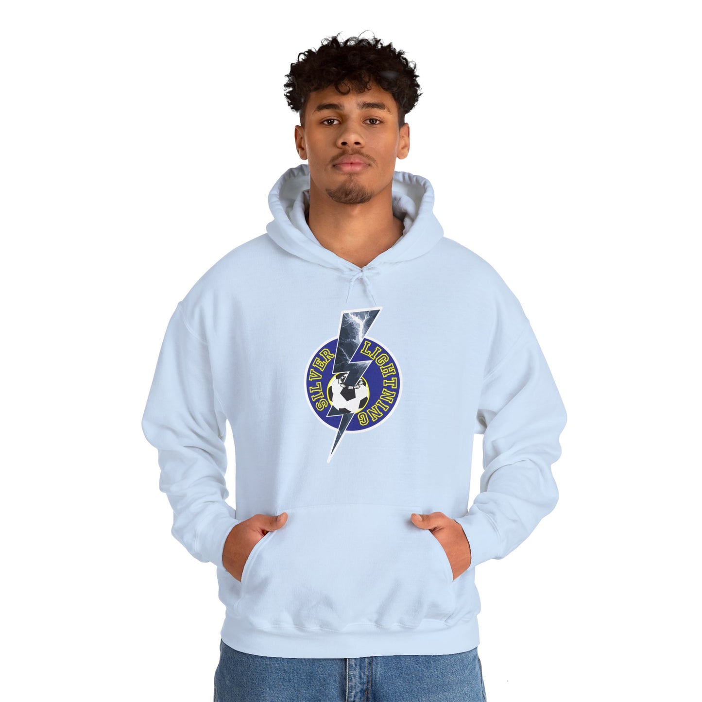 Silver Lightning Hoodie