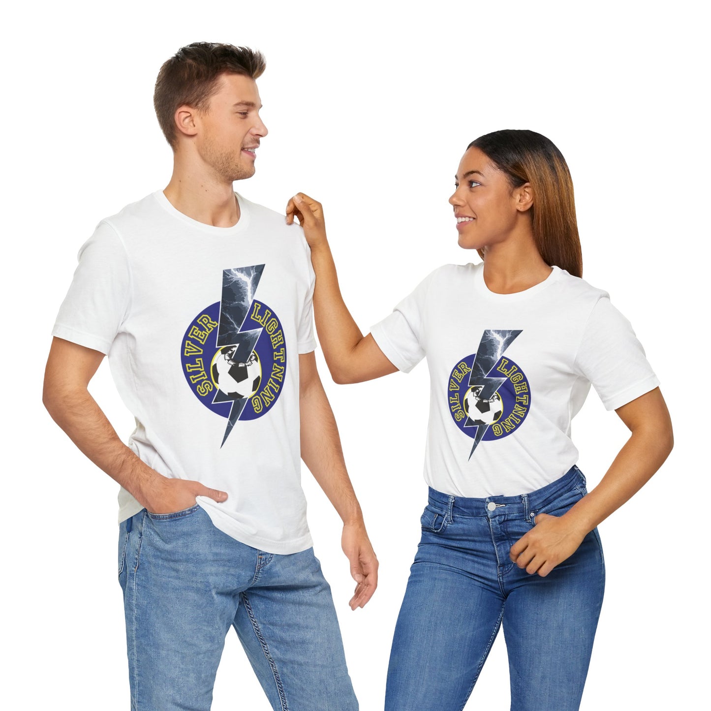 Silver Lightning Unisex Tee