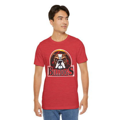 Bulldogs Team (2 Side Print) Unisex Tee