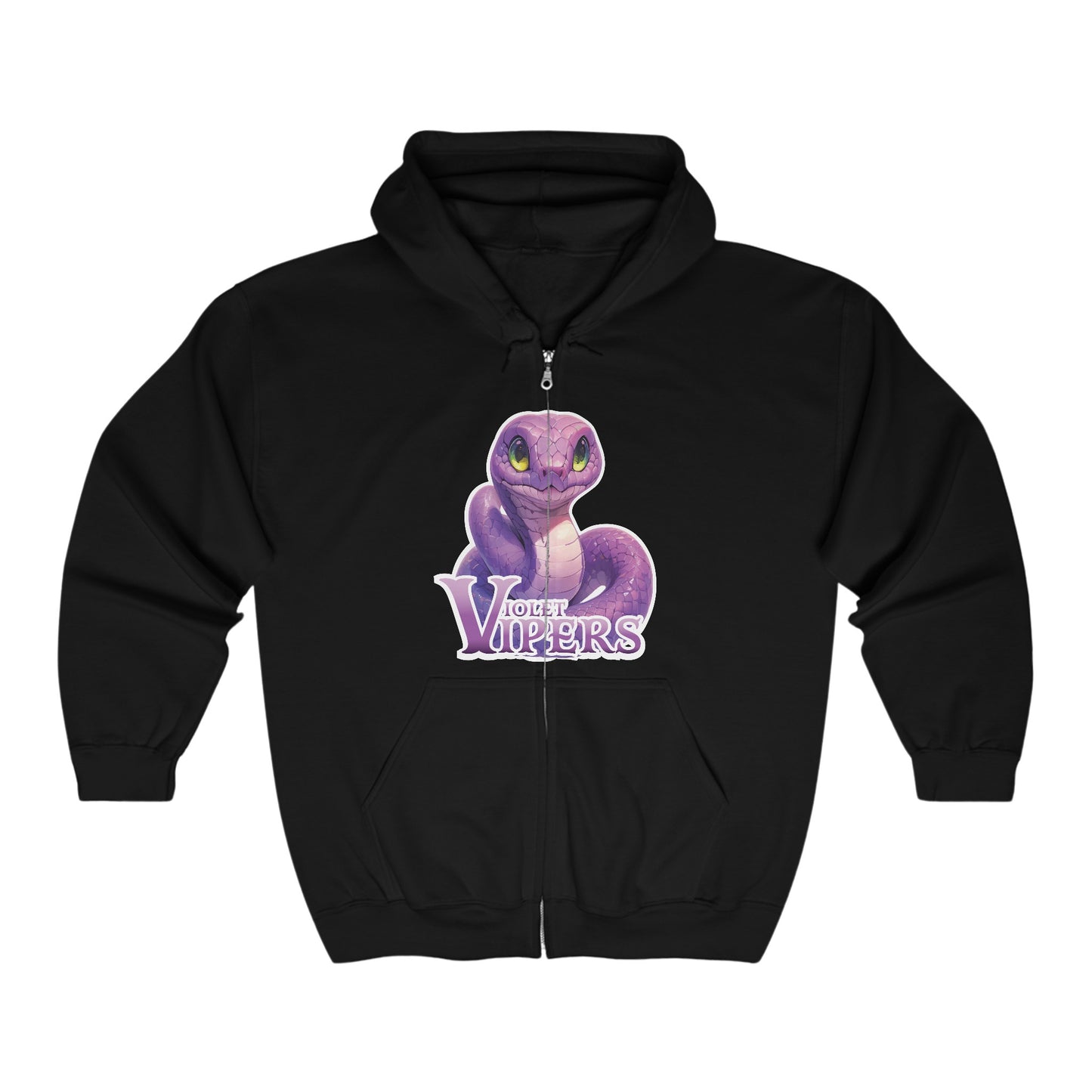 Violet Vipers Full Zip Hoodie