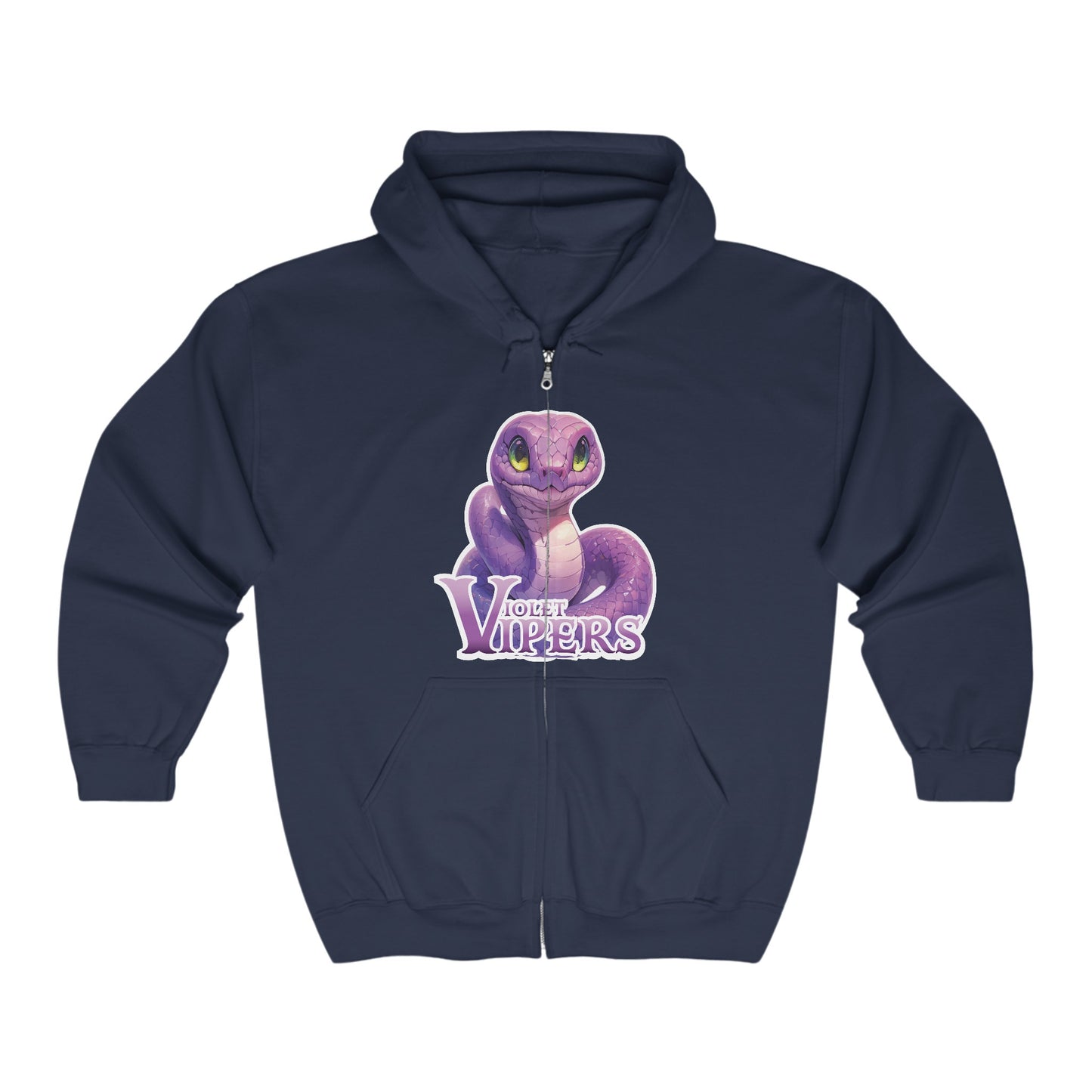 Violet Vipers Full Zip Hoodie