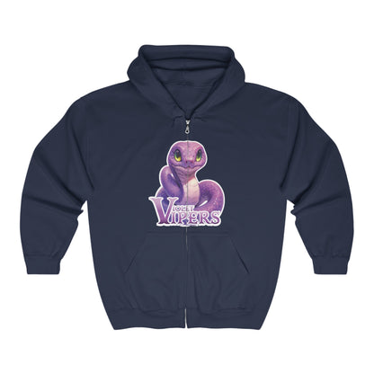 Violet Vipers Full Zip Hoodie