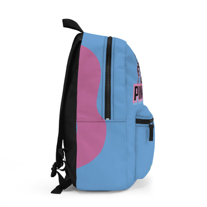 Pink Cobras, Blue Jersey Backpack