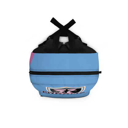 Pink Widows Blue Jersey Backpack