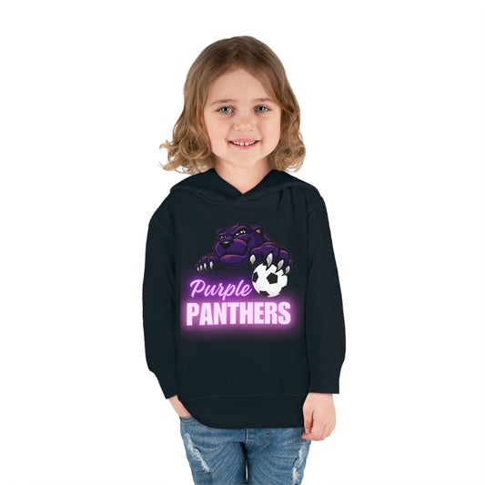 Purple Panthers Toddler Hoodie