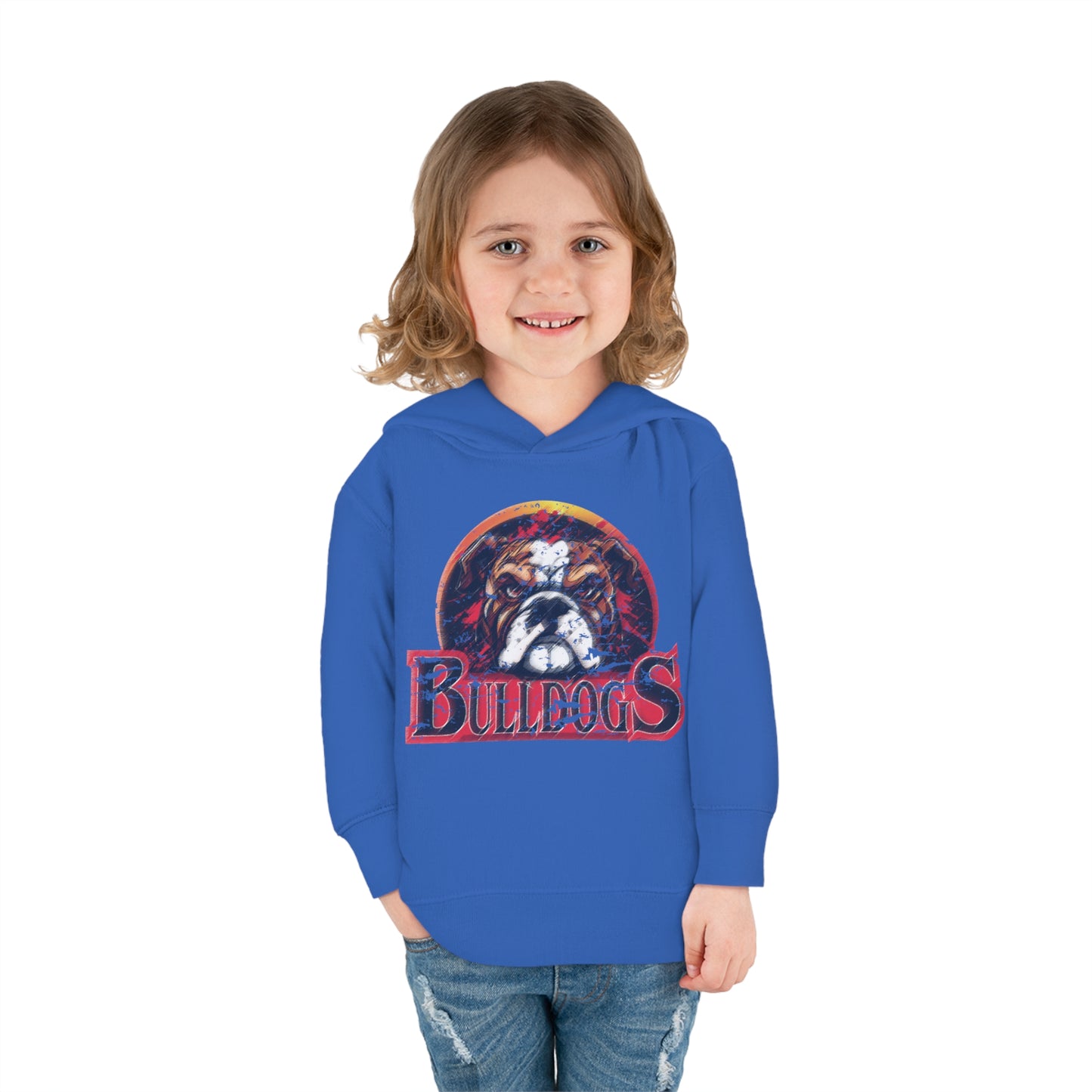 Bulldogs Vintage Toddler Hoodie