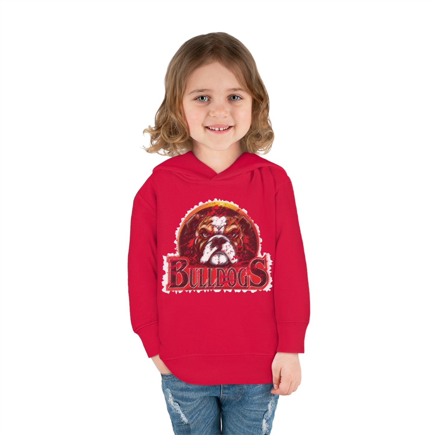 Bulldogs Vintage Toddler Hoodie