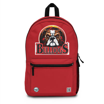 Bulldogs Red Jersey Backpack