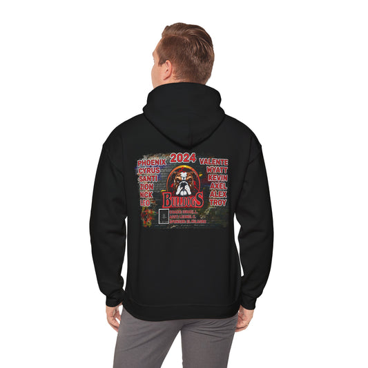 Bulldogs Team (2 Side Print) Hoodie