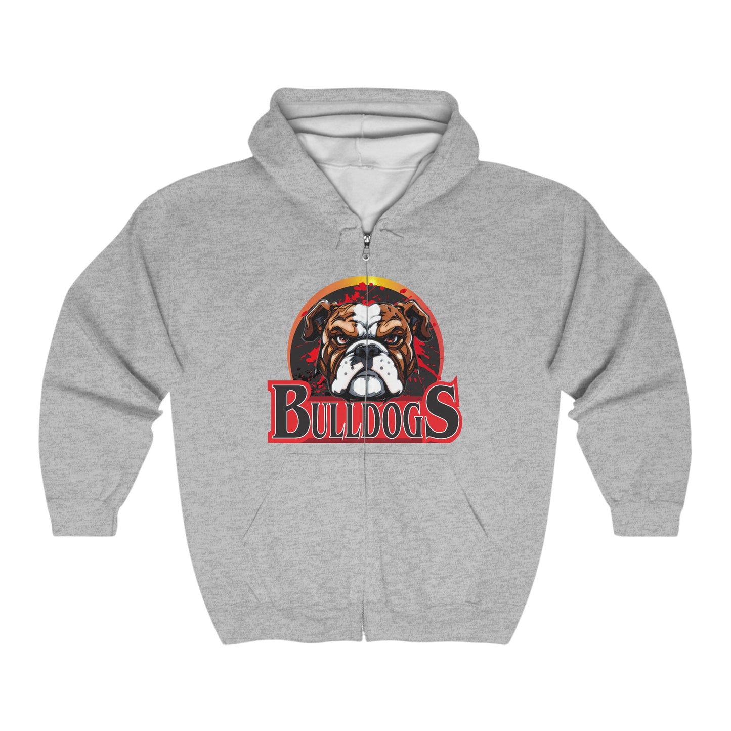 Bulldogs Full Zip Hoodie