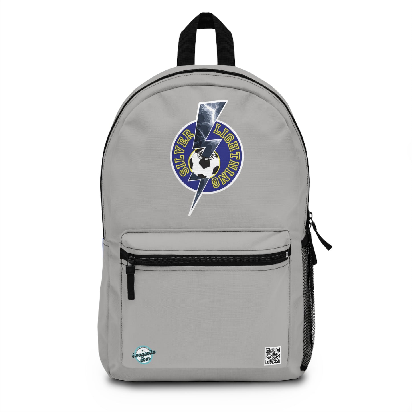 Silver Lightning Silver Jersey Backpack