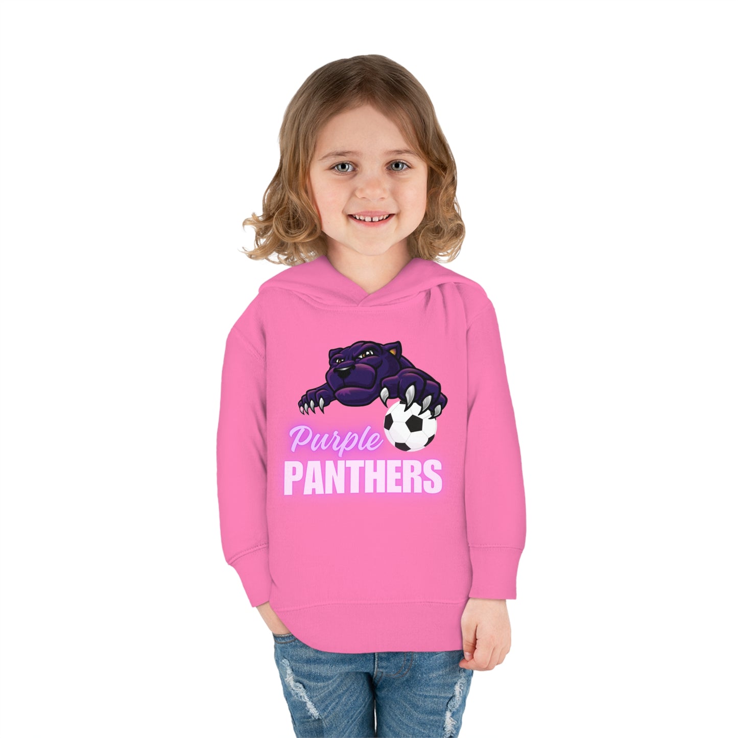 Purple Panthers Toddler Hoodie