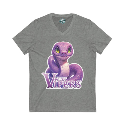 Violet Vipers Jersey V-Neck