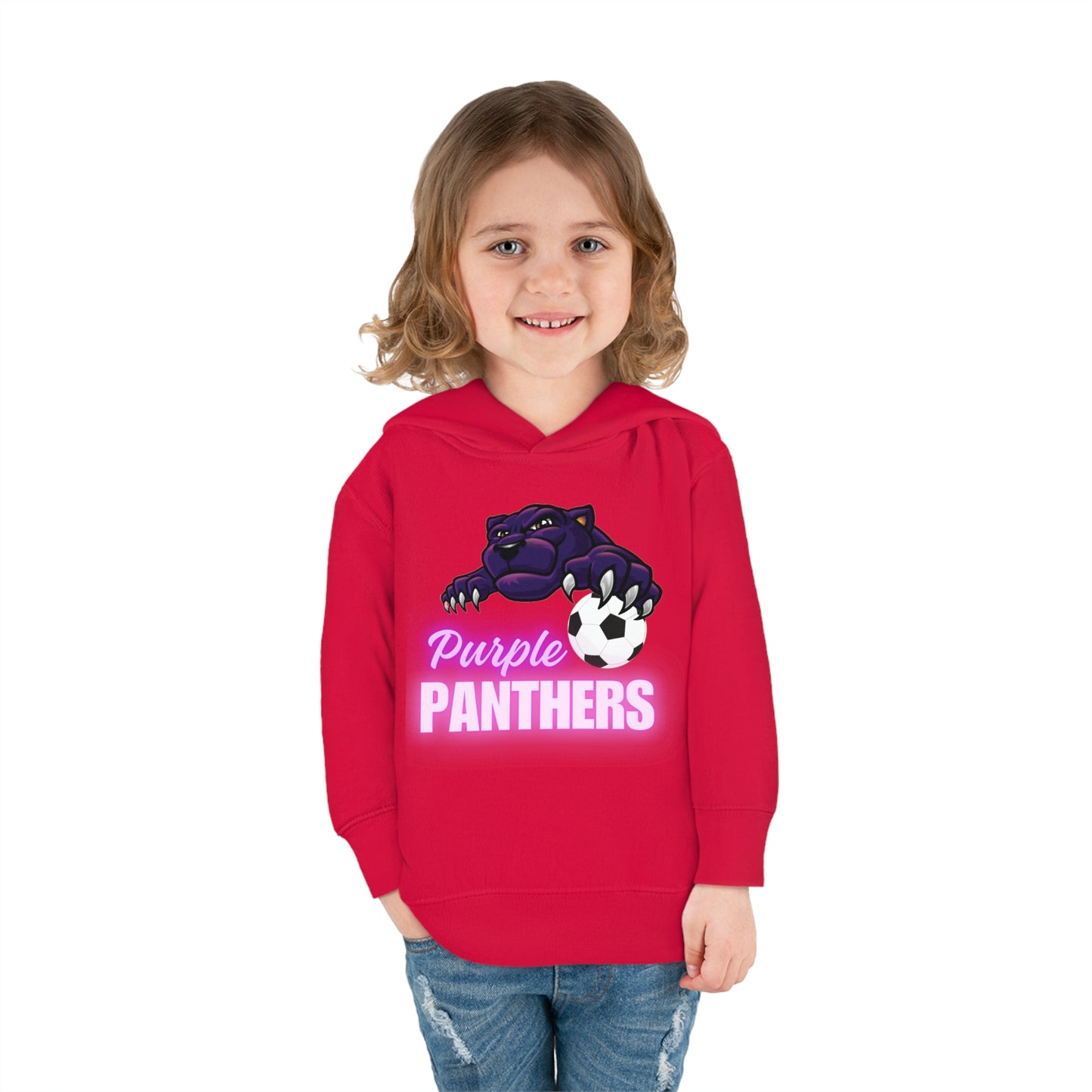 Purple Panthers Toddler Hoodie