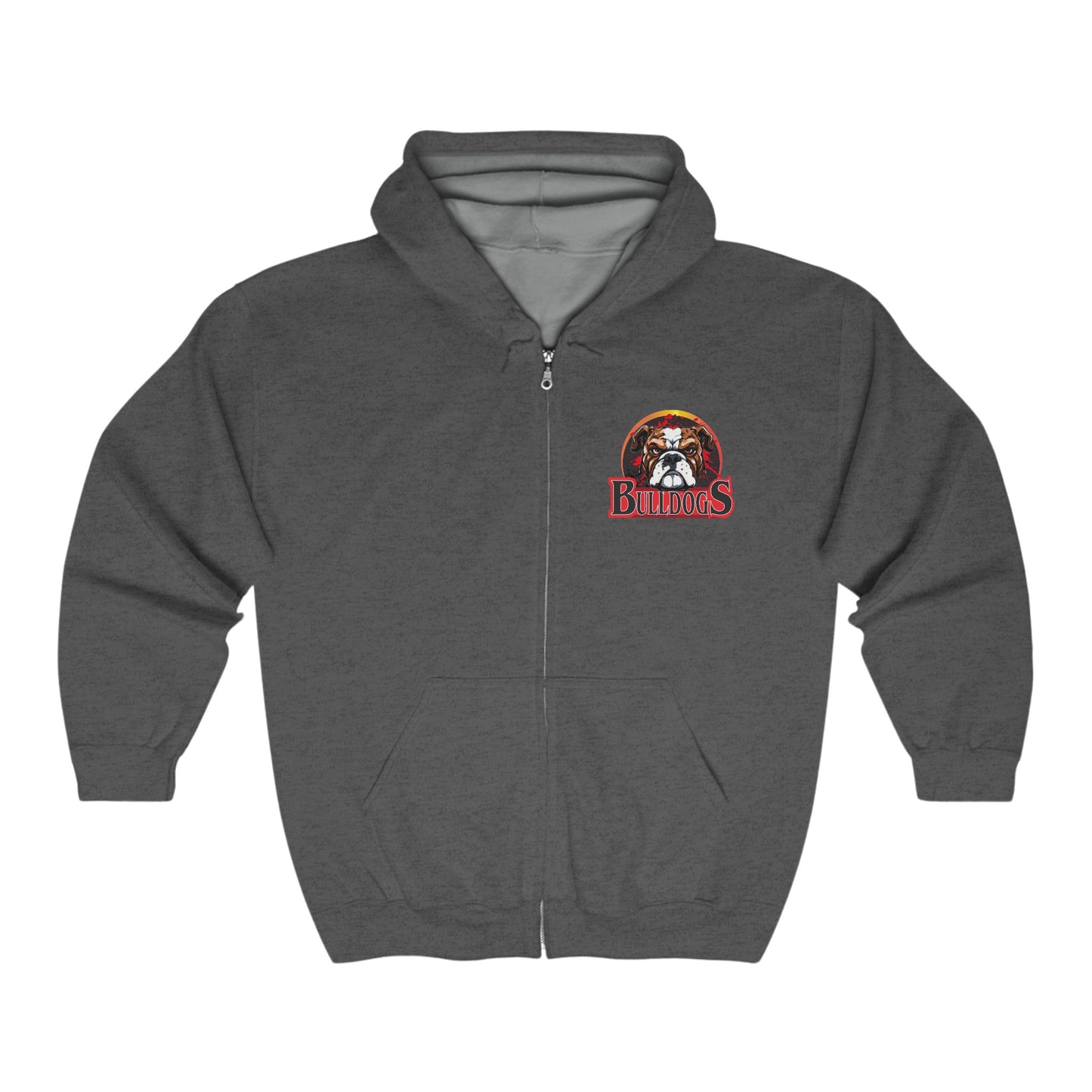 Bulldogs Badge Full Zip Hoodie