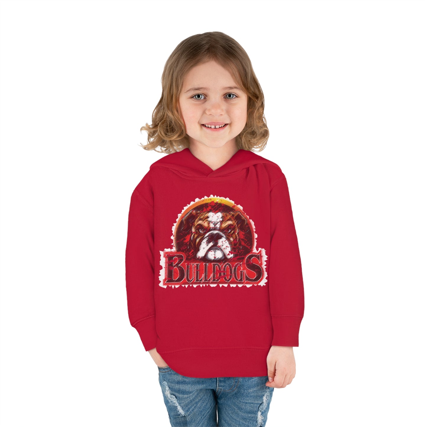 Bulldogs Vintage Toddler Hoodie